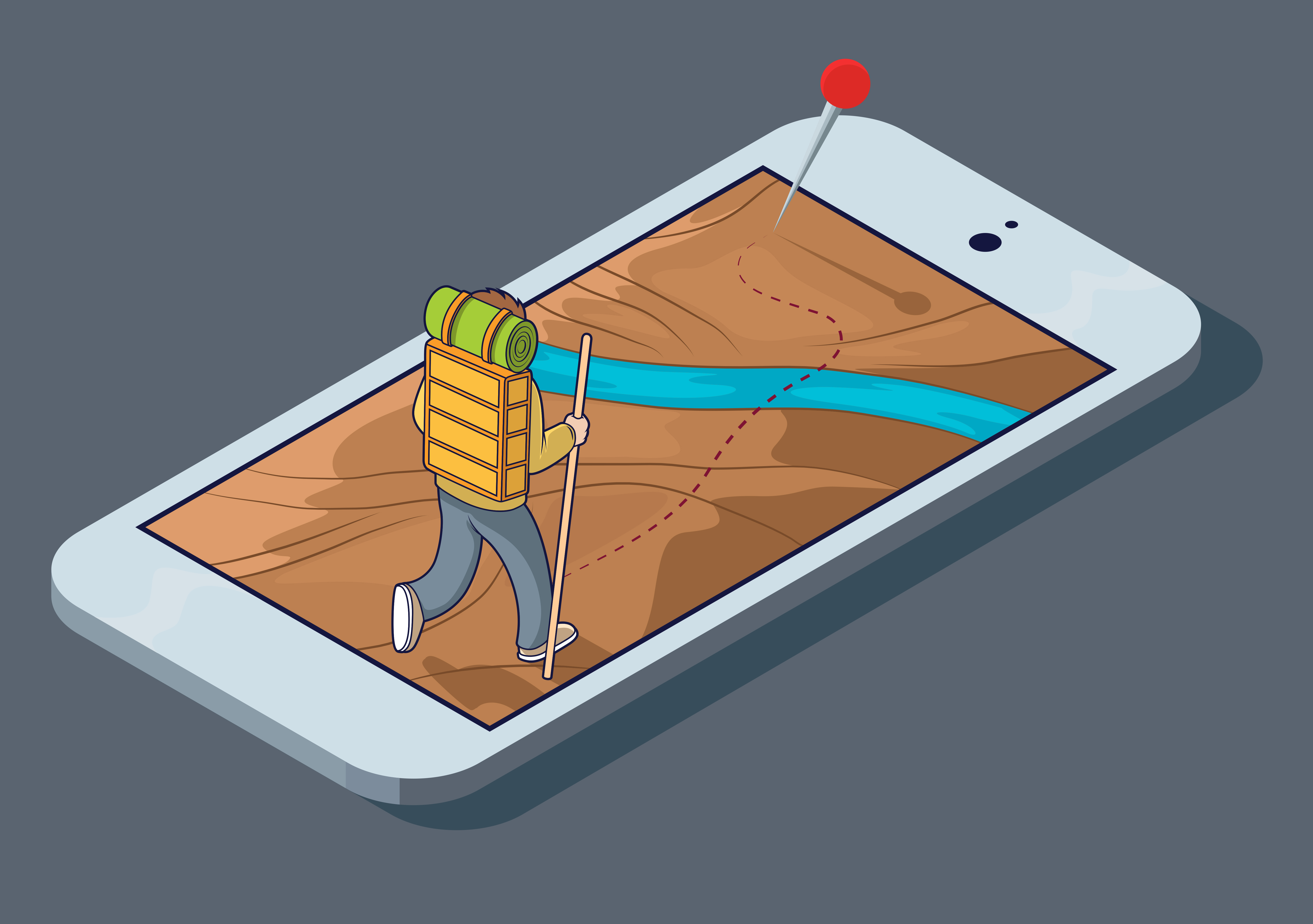 Shannon Survey - Backpacker in a Phone